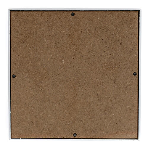 Urna cineraria cubo liscio laccato oro opaco 5L 4