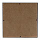 Urna cineraria cubo liscio laccato oro opaco 5L s4