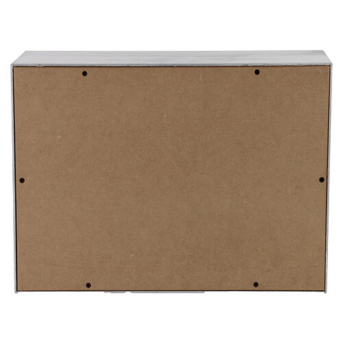 Urne livre lisse effet bronze aluminium mat 5L 5