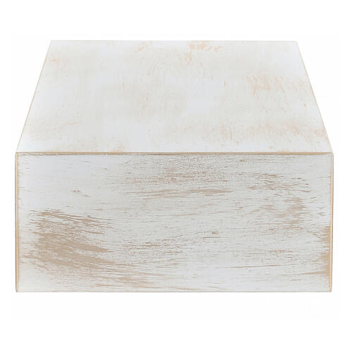 Urna na prochy - książka, gładka, efekt brązu złoto-biały, wykończenie matowe, 5 L 3