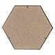 Smooth hexagonal funeral urn with matte carbon-kevlar finish, 5 L s4