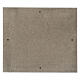 Urna funeraria piramide liscia laccato nero lucido 5L s4