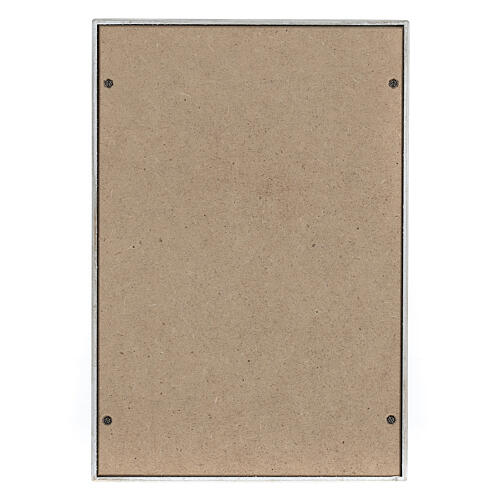 Urna na prochy - prostopadłościan, gładka, matowy efekt bielonego dębu, 5 l 5