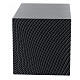 Parallelepiped funeral urn, smooth matte carbon-kevlar effect, 5 L s3