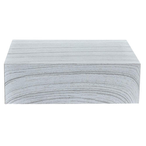 Urna pogrzebowa - książka, gładka, matowy efekt wybielonego dębu, 5 L 4