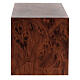 Smooth parallelepiped urn, matte root wood effect, 5 L s3