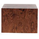 Smooth parallelepiped urn, matte root wood effect, 5 L s4