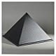 Urna pirámide lisa efecto kevlar carbono opaco 5L s2