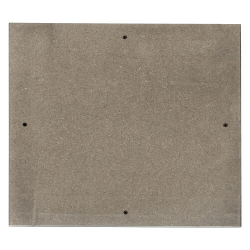 Urna piramide liscia effetto bronzo oro opaco 5L 4