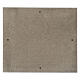 Urna piramide liscia effetto bronzo oro opaco 5L s4