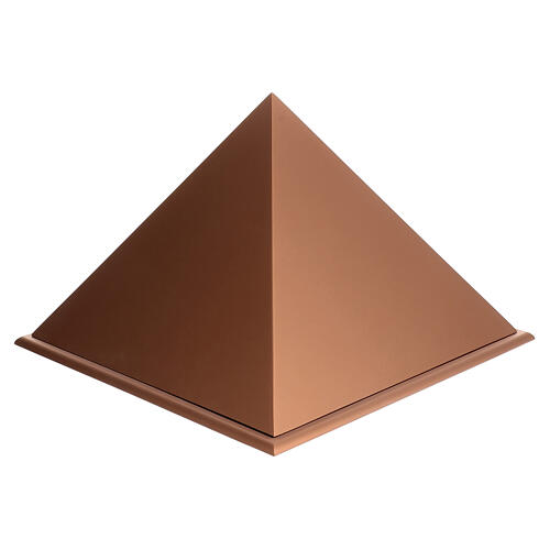 Urna piramide liscia effetto marmo nero lucido 5L 5