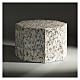 Smooth octagon urn with polished granite effect 5L s2