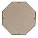 Octagonal urn, smooth surface with matte bronze aluminium look, 5L s4