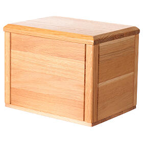 Wooden cremation urn Rhea Val Gardena