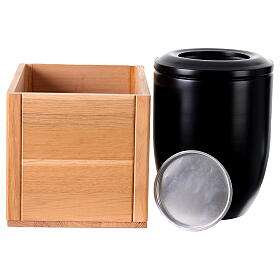 Wooden cremation urn Rhea Val Gardena