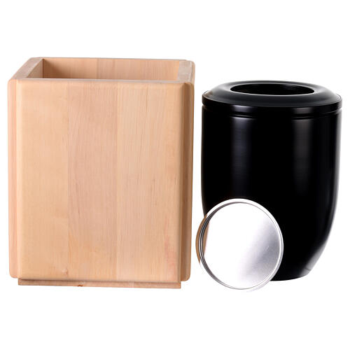 Nekkar cremation urn, Val Gardena wood 2