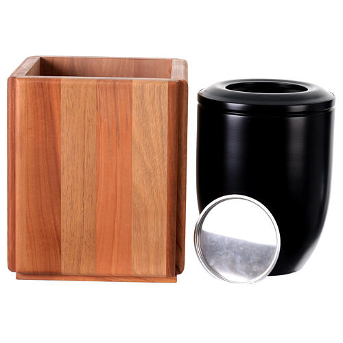 Alya wood cremation urn, Val Gardena 2