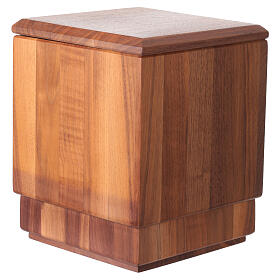 Cremation urn Lyra in Val Gardena dark wood