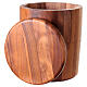 Nebula light wood cinerary urn from Val Gardena s3