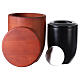 Cremation Urn Zora Mahogan Val Gardena s2