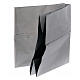 Urna righe orizzontali grigia blu e bianca 20x30 5lt s2