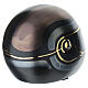 Urna casco da moto nero dettagli oro 25x23x30 cm 8lt s4