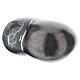 Urna cuore nero dettagli marmo oro 14x30x29 5lt s5