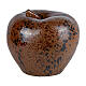 Apple cremation urn with marble effect, 24x24 5lt s1