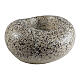 Beige Stone Urn with White and Black Dots, 19x30x28 5lt s1