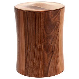 Classic dark walnut eco-friendly cremation urn
