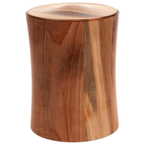 Classic dark walnut eco-friendly cremation urn 3