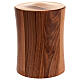 Classic dark walnut eco-friendly cremation urn s1
