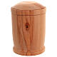 Urna per le ceneri croce legno di faggio ecologico  s4