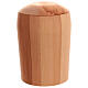 Cremation Urn with Wheat Ear Engraving in Eco-Friendly Beech Wood s4