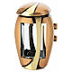 Bronze and Bicolor Cemetery Votive Candle Lantern with a 6 cm Diameter s1