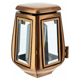 Lampe en bronze au sol pour bougies de diamètre 6 cm