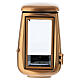 Grablampe – für Votivkerzen max. 20 × 7,5 cm, Messing in Bronzeoptik s3