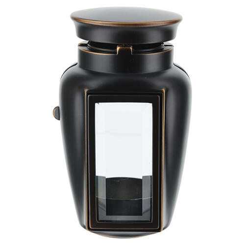 Lampe brunie style ancien pour bougies de 6 cm de diamètre 3