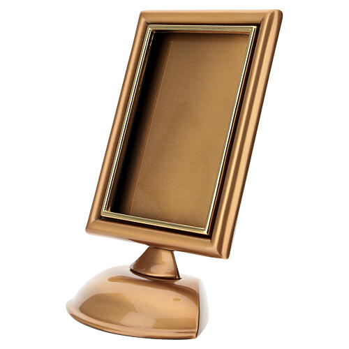 Grabbildrahmen für Außenbereich, rechteckig, für Fotokeramik 15 x 10 cm, bronzefarben 4