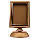 Grabbildrahmen für Außenbereich, rechteckig, für Fotokeramik 15 x 10 cm, bronzefarben s1