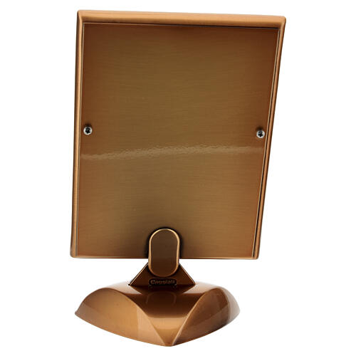 Moldura externa bronzeada para foto 15x10 cm 6