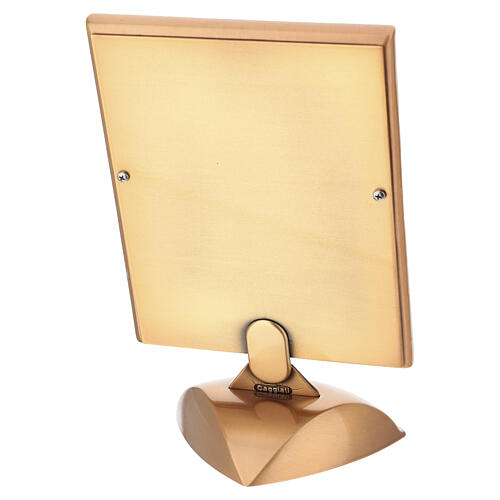 Rectangular ground-mounted funerary frame for 5x7 in photoceramic 6