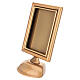 Marco funerario rectangular de suelo para fotocerámica 13x18 cm s3