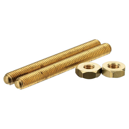 Cruz bronce moderna cera perdida para exterior 15 cm 6