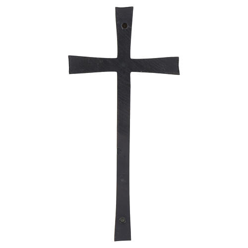 Modern-style satin bronze wall cross 4