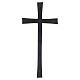 Cruz de bronce satinado estilo moderno s4