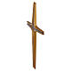 Cruz funeraria bronce pared 40x20 s3