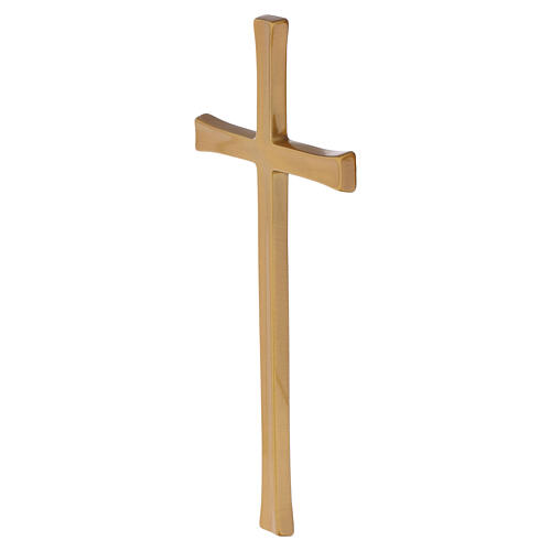 Prosty krzyż łaciński brązowany do użytku zewnętrznego 3