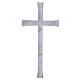 Wall cross with modern Carrara marble effect s1