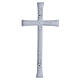 Modern Carrara Marble-Effect Wall Cross s4